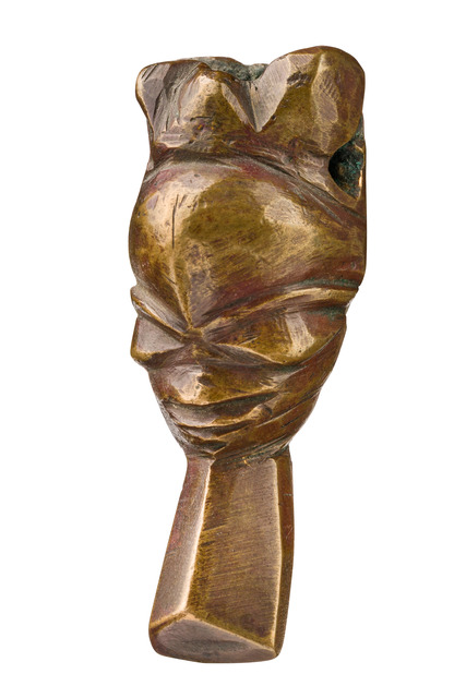 Seltenes "ikhoko" aus Metall, D. R. Kongo, Pende, Größe: H: 4,8 cm (H: 1.9 inch), ID: 3052435