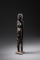 Rare female figure, D. R. Congo, Kumu / Lega / Lengola, Size: H: 22 cm (H: 8.7 inch), ID: 3052427 - 2/6