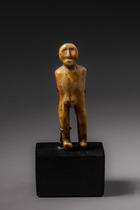 Figurine miniature, Canada - Alaska - Groenland, Inuit, Taille: H: 5 cm (H: 2.0 inch), ID: 3052474 - 3/5