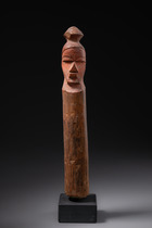 Post figure, D. R. Congo, Biombo, Size: H: 31 cm (H: 12.2 inch), ID: 3052434 - 2/4