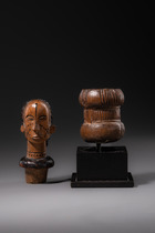 Snuff box, Angola, Ovimbundu, Size: H: 12,3 cm (H: 4.8 inch), ID: 3052751 - 6/6