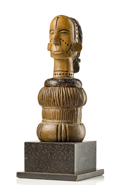 Snuff box, Angola, Ovimbundu, Size: H: 12,3 cm (H: 4.8 inch), ID: 3052751