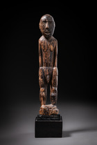 Figure masculine debout, Papouasie-Nouvelle-Guinée - Lac Sentani, Taille: H: 21 cm (H: 8.3 inch), ID: 3052789 - 5/5