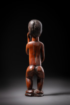 Petite figure féminine, Zambie, Bemba - Bisa, Taille: H: 21,3 cm (H: 8.4 inch), ID: 3052760 - 4/6