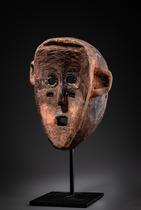 Anthropomorphic mask, Tanzania, Nyamwesi-Sumbwa, Size: H: 34 cm x 26 cm x 23 cm (H: 13.4 inch x 10.2 inch x 9.1 inch), ID: 3052800 - 2/6
