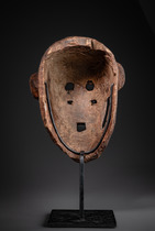 Anthropomorphic mask, Tanzania, Nyamwesi-Sumbwa, Size: H: 34 cm x 26 cm x 23 cm (H: 13.4 inch x 10.2 inch x 9.1 inch), ID: 3052800 - 4/6