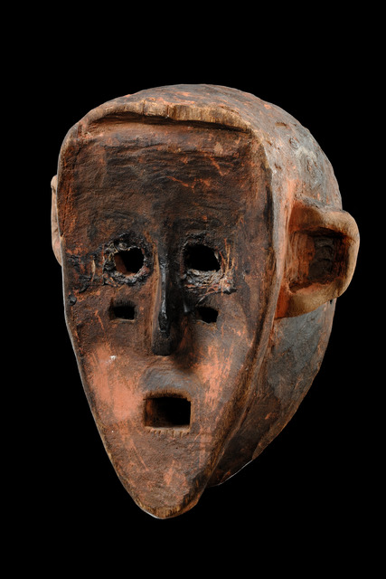 Anthropomorphic mask, Tanzania, Nyamwesi-Sumbwa, Size: H: 34 cm x 26 cm x 23 cm (H: 13.4 inch x 10.2 inch x 9.1 inch), ID: 3052800