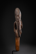 Anthropomorphic flute stopper, Papua New Guinea - Middle Sepik, Iatmul, Size: H: 32 cm (H: 12.6 inch), ID: 3052795 - 3/5