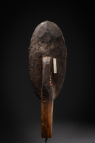 Anthropomorphic flute stopper, Papua New Guinea - Middle Sepik, Iatmul, Size: H: 32 cm (H: 12.6 inch), ID: 3052795 - 4/5