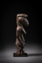 Small female figure "tugubele", Côte d'Ivoire, Senufo, Size: H: 20 cm (H: 7.9 inch), ID: 3052761 - 3/5