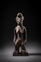 Small female figure "tugubele", Côte d'Ivoire, Senufo, Size: H: 20 cm (H: 7.9 inch), ID: 3052761 - 5/5
