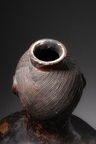 Récipient avec tête humaine, R. D. Congo, Bakongo / Woyo, Voania de Muba (†1928), Taille: H: 42,5 cm D: 25 cm (H: 16.7 inch D: 9.8 inch), ID: 3052796 - 6/7