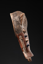 Masque de phacochère, Nigéria, Yoruba, Taille: H: 52 cm (H: 20.5 inch), ID: 3052801 - 2/5