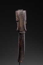 Reliquaire "mbumba bwiti" à deux visages, Gabun, Kota-Sango, Taille: H: 39 cm (H: 15.4 inch), ID: 3052816 - 3/5