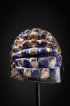 Anthropomorphic helmet mask  "gelede", Nigeria, Yoruba, Size: M: 30 cm x 20 cm (M: 11.8 inch x 7.9 inch), ID: 3052815 - 4/7