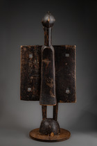 Large bird sculpture, “porpianong", Côte d'Ivoire, Senufo, Size: H: 144 cm (H: 56.7 inch), ID: 3052825 - 4/6