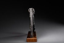 Figurally and ornamentally decorated panel, Angola, Chokwe, Size: L: 32,6 cm (L: 12.8 inch), ID: 3052854 - 5/6