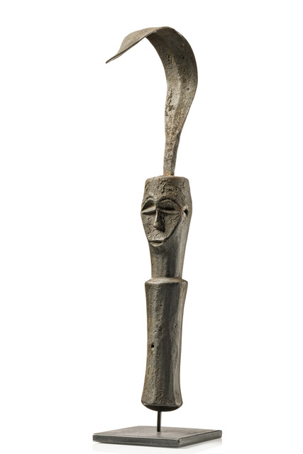 Scraper, D. R. Congo, Lele, Size: H: 30,5 cm (H: 12.0 inch), ID: 3052857