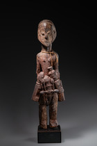Magical figure, D. R. Congo, Suku / Yaka, Size: H: 67 cm (H: 26.4 inch), ID: 3052858 - 6/6