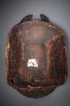 Anthropo-zoomorphic mask "djela", Côte d'Ivoire, Guro, Size: H: 36,5 cm (H: 14.4 inch), ID: 3052896 - 4/5