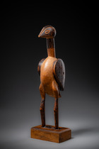 Bird sculpture, South Africa / Botswana, Tswana, Size: H: 29 cm (H: 11.4 inch), ID: 3052895 - 2/5
