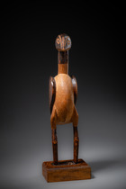 Bird sculpture, South Africa / Botswana, Tswana, Size: H: 29 cm (H: 11.4 inch), ID: 3052895 - 5/5