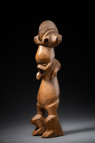 Figure anthropomorphe, R. D. Congo, Yaka / Suku, Taille: H: 25,3 cm (H: 10.0 inch), ID: 3052894 - 2/6