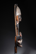 "Malagan" sculpture, Papua New Guinea - Bismarck Archipelago - New Ireland, Size: H: 107 cm (H: 42.1 inch), ID: 3052904 - 3/6