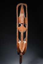 "Malagan" sculpture, Papua New Guinea - Bismarck Archipelago - New Ireland, Size: H: 107 cm (H: 42.1 inch), ID: 3052904 - 4/6