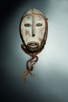 Masque anthropomorphe "idimu", R. D. Congo, Lega, Taille: H: 23 cm (H: 9.1 inch), ID: 3053172 - 7/7