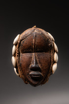 Masque "ma go", Côte d'Ivoire, Dan, Taille: H: 12 cm (H: 4.7 inch), ID: 3053256 - 3/5