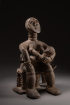 Maternité, Ghana, Akan, Größe: H: 37 cm (H: 14.6 inch), ID: 3053294 - 3/8