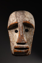 Masque anthropozoomorphe (gorille), Gabon, Région de Masango Ouest, Punu-Ashira, Taille: H: 27,5 cm (H: 10.8 inch), ID: 3053278 - 5/5