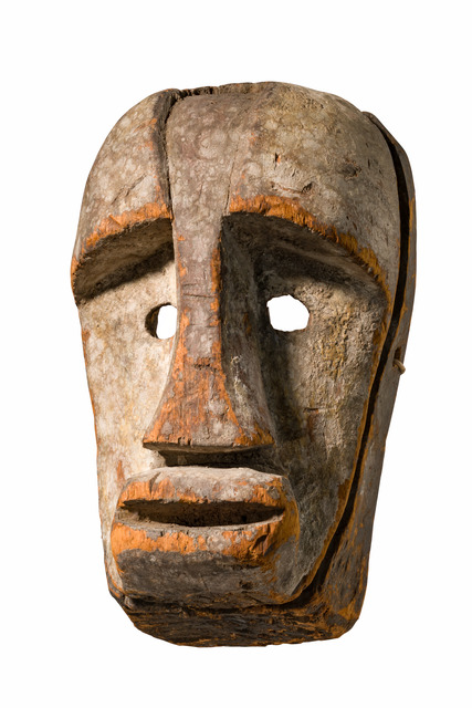 Masque anthropozoomorphe (gorille), Gabon, Région de Masango Ouest, Punu-Ashira, Taille: H: 27,5 cm (H: 10.8 inch), ID: 3053278
