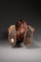 Figure féminine debout, Burkina Faso, Mossi, Taille: H: 41,5 cm (H: 16.3 inch), ID: 3053279 - 5/6
