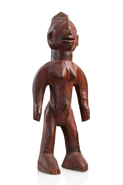 Stehende weibliche Figur, Burkina Faso, Mossi, Größe: H: 41,5 cm (H: 16.3 inch), ID: 3053279