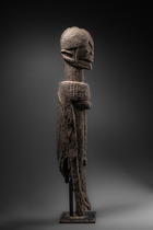 Figure with raised arm, Mali, Dogon, Size: H: 65 cm (H: 25.6 inch), ID: 3053282 - 3/5