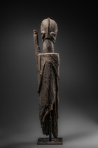 Figure with raised arm, Mali, Dogon, Size: H: 65 cm (H: 25.6 inch), ID: 3053282 - 4/5