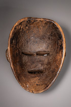 Face mask, Nigeria, Idoma, Size: H: 20,5 cm (H: 8.1 inch), ID: 3053298 - 3/5