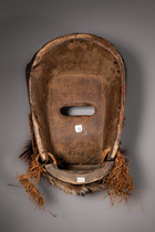 Anthropo-zoomorphic face mask, Côte d'Ivoire, Ngere, Size: H: 26,5 cm (H: 10.4 inch), ID: 3053300 - 4/5