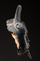 Mask, Côte d'Ivoire, Baule, Size: H: 35,5 cm (H: 14.0 inch), ID: 3053312 - 3/5