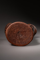 Nackenstütze, Namibia, Himba, Größe: L: 14 cm H: 16 cm (L: 5.5 inch H: 6.3 inch), ID: 3053313 - 5/6