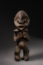 Stehende Ahnenfigur "tadep", Kamerun, Mambila, Größe: H: 26 cm (H: 10.2 inch), ID: 3053304 - 6/6