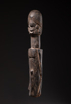 Figure-poteau "kundul", Nigéria, Wurkun, Taille: H: 52 cm (H: 20.5 inch), ID: 3053334 - 2/6