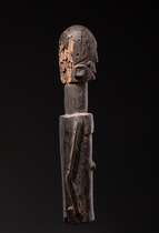 Figure-poteau "kundul", Nigéria, Wurkun, Taille: H: 52 cm (H: 20.5 inch), ID: 3053334 - 3/6