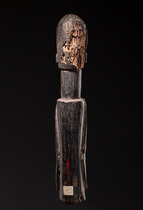 Figure-poteau "kundul", Nigéria, Wurkun, Taille: H: 52 cm (H: 20.5 inch), ID: 3053334 - 5/6