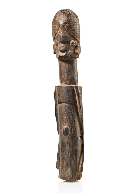 Pfahlfigur "kundul", Nigeria, Wurkun, Größe: H: 52 cm (H: 20.5 inch), ID: 3053334
