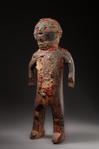 Stehende männliche Figur, Nigeria, Kantana (Mama), Größe: H: 42,5 cm (H: 16.7 inch), ID: 3053328 - 2/6