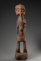 Stehende anthropomorphe Figur, Mali, Dogon, Größe: H: 101,5 cm (H: 40.0 inch), ID: 3053521 - 3/5