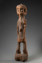 Stehende anthropomorphe Figur, Mali, Dogon, Größe: H: 101,5 cm (H: 40.0 inch), ID: 3053521 - 4/5